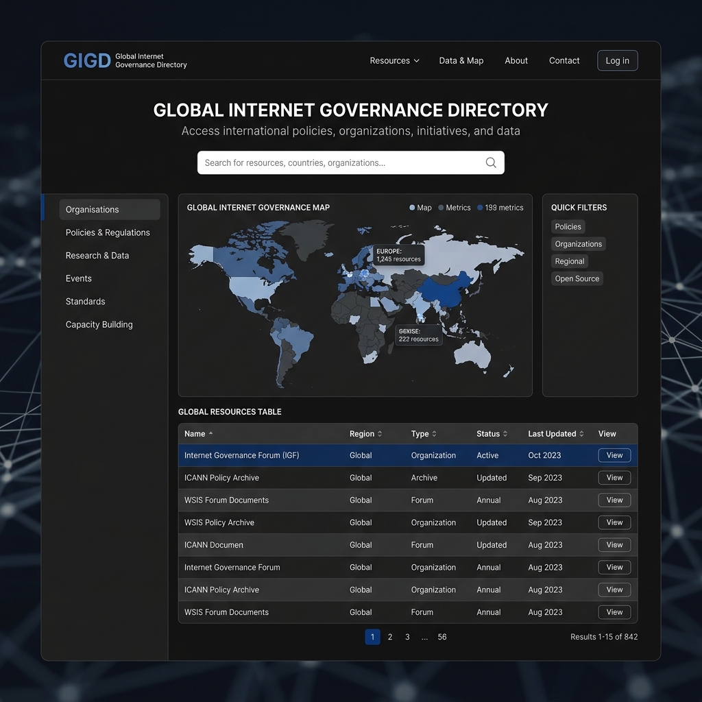 Internet Governance Resource Hub